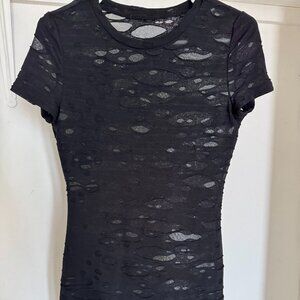 Women's sexy black dress